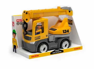 Efko IGRÁČEK MULTIGO BUILD - Jeřáb s řidičem