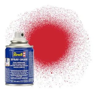 Revell Barva ve spreji akrylová hedvábně matná - Ohnivě červená (Red silk) - č. 330
