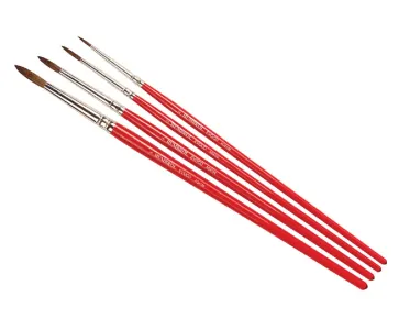Humbrol Evoco Brush Pack - Sada štětců velikost č. 0, 2, 4 a 6