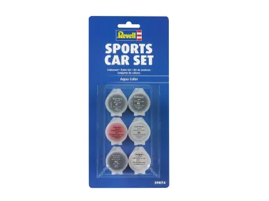Revell Sada akrylových barev Aqua Color 39074 - Sports Car Set