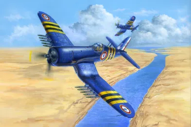 Hobby Boss F4U-7 Corsair French