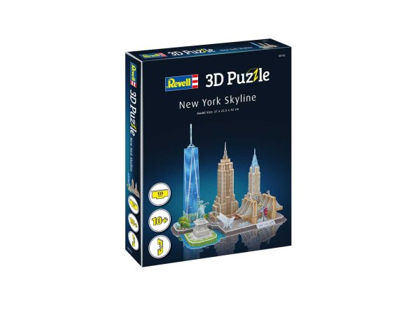 Revell 3D Puzzle New York Skyline - 123 dílků