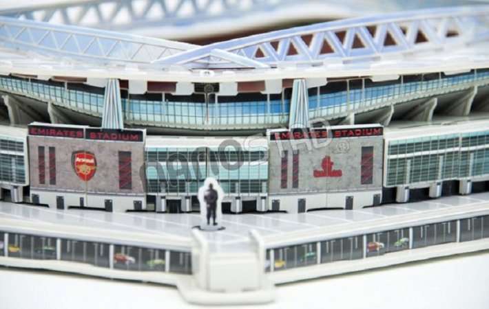 Nanostad 3D Puzzle - UK - Emirates - Arsenal - 108 dílů