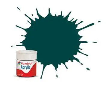Humbrol Barva akrylová lesklá - Zelená (British Racing Green) - č. 239