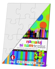 Efko Puzzle - Namaluj si sám puzzle obdélník