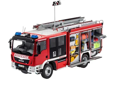 Revell Plastikový model kamionu Schlingmann HLF 20 VARUS 4x4 (MAN TGM Euro 6)
