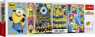 Trefl Puzzle panoramatické - Mimoni - 1000 dílků