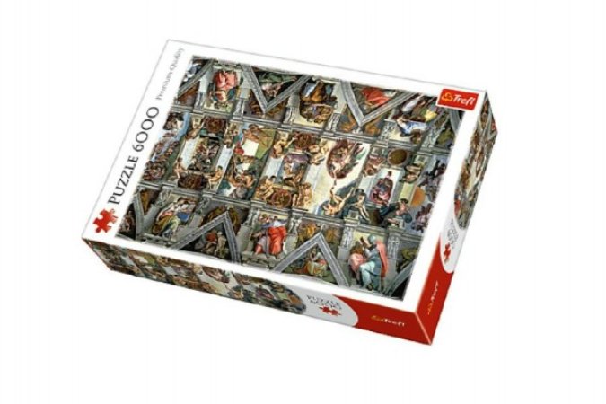 Trefl Puzzle - Sixtinská kaple - 6000 dílků