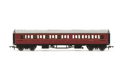 Hornby Vagón osobní - BR Collett Coach Corridor Composite LH, Maroon
