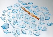 HCM Kinzel 3D Crystal puzzle - Ptáček - 48 dílků