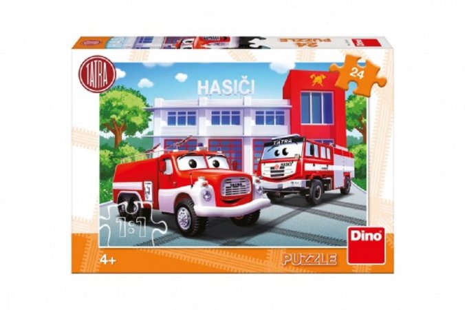 Dino Puzzle - Tatra hasiči - 24 dílků