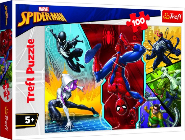 Trefl Puzzle - Disney Marvel: Spiderman - 100 dílků