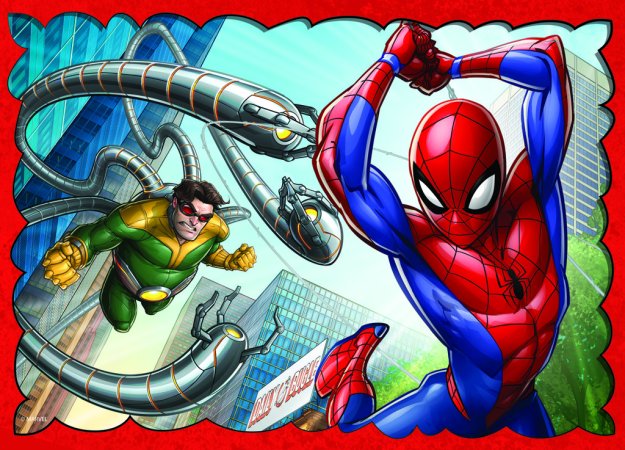 Trefl Puzzle 4v1 - Walt Disney: Marvel Spiderman - 35, 48, 54 a 70 dílků