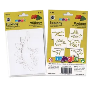 PRIMO MAGIC Papírové šablony sada L - Dinosauři