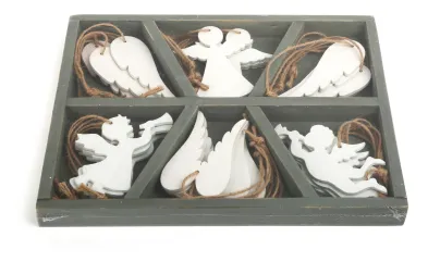 Small Foot Dřevěné vánoční ozdoby - Anděl