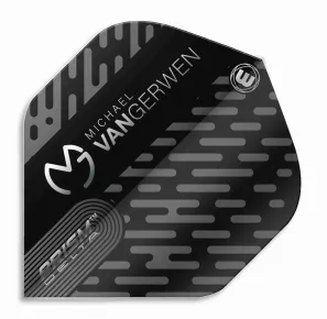 Winmau Letky Prism Delta - Michael van Gerwen - Black and Grey W6915.215