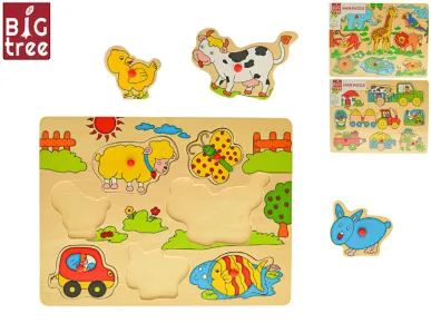 Mikro trading Vkládačka dřevěná