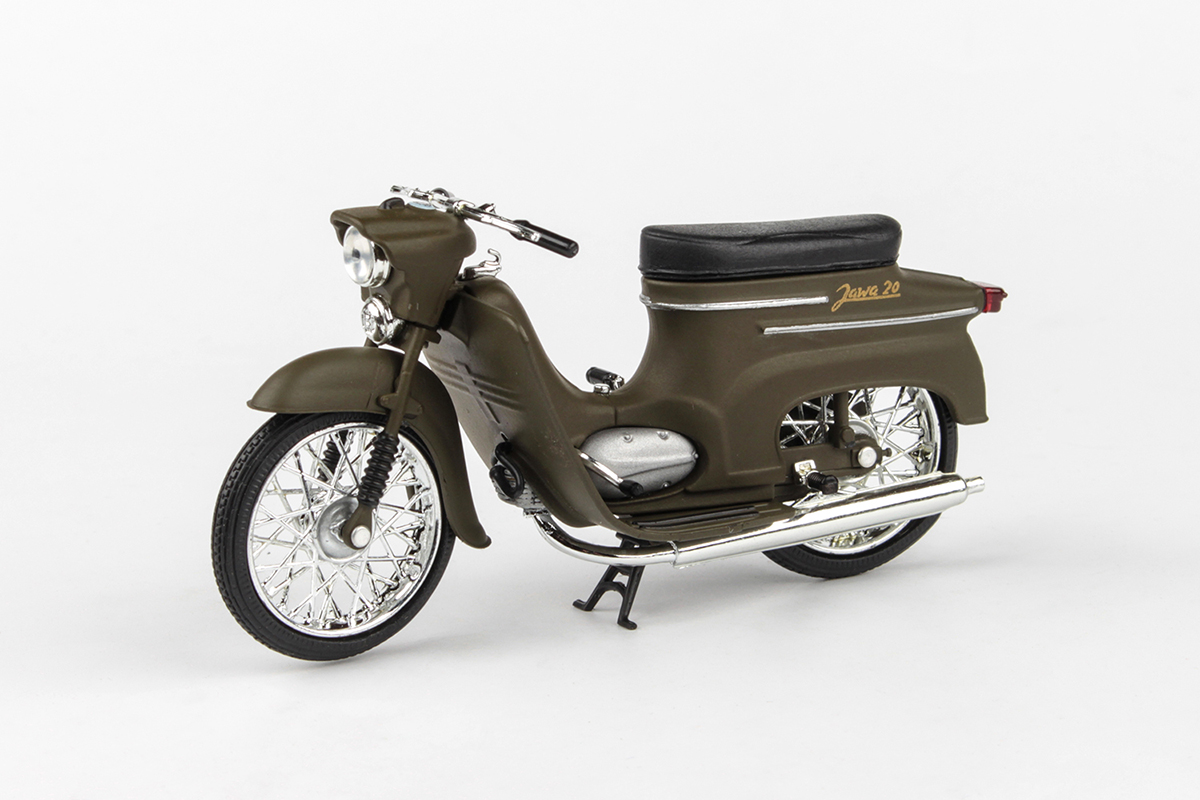 Abrex Jawa 50 Pionýr typ 20 (1967) - Zelená vojenská