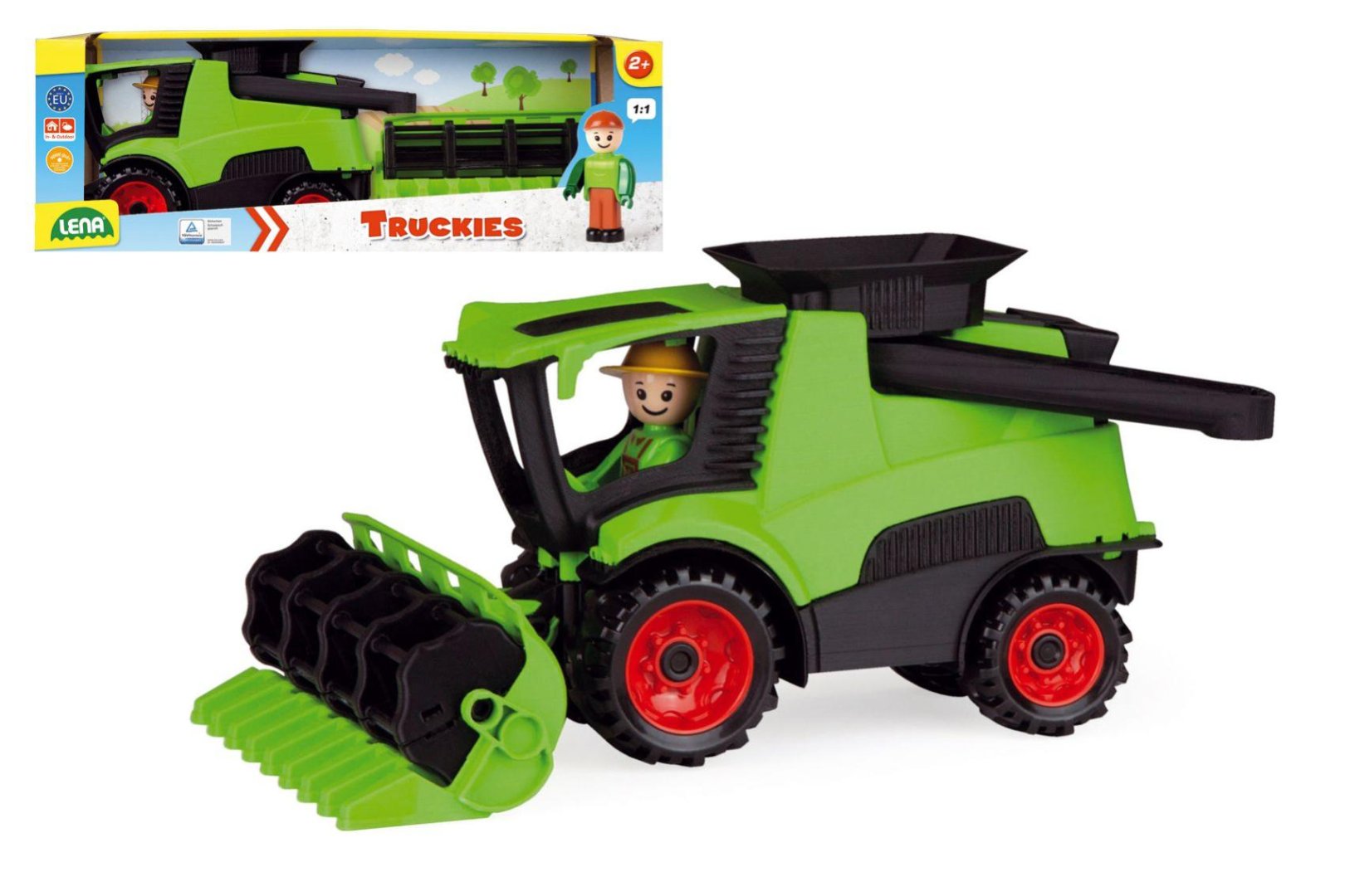 Lena Auto Truckies - Kombajn - 20 cm - s figurkou