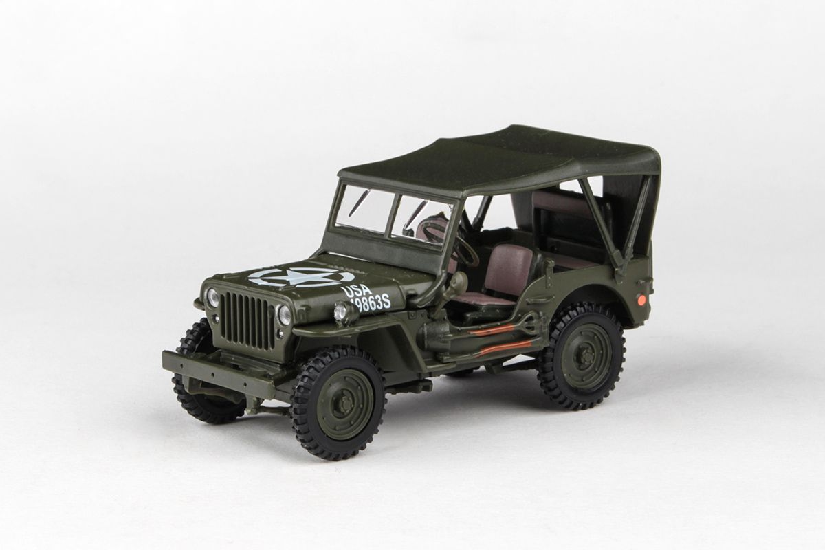 Abrex Cararama - Ton Military Vehicle Soft Top - Military Green