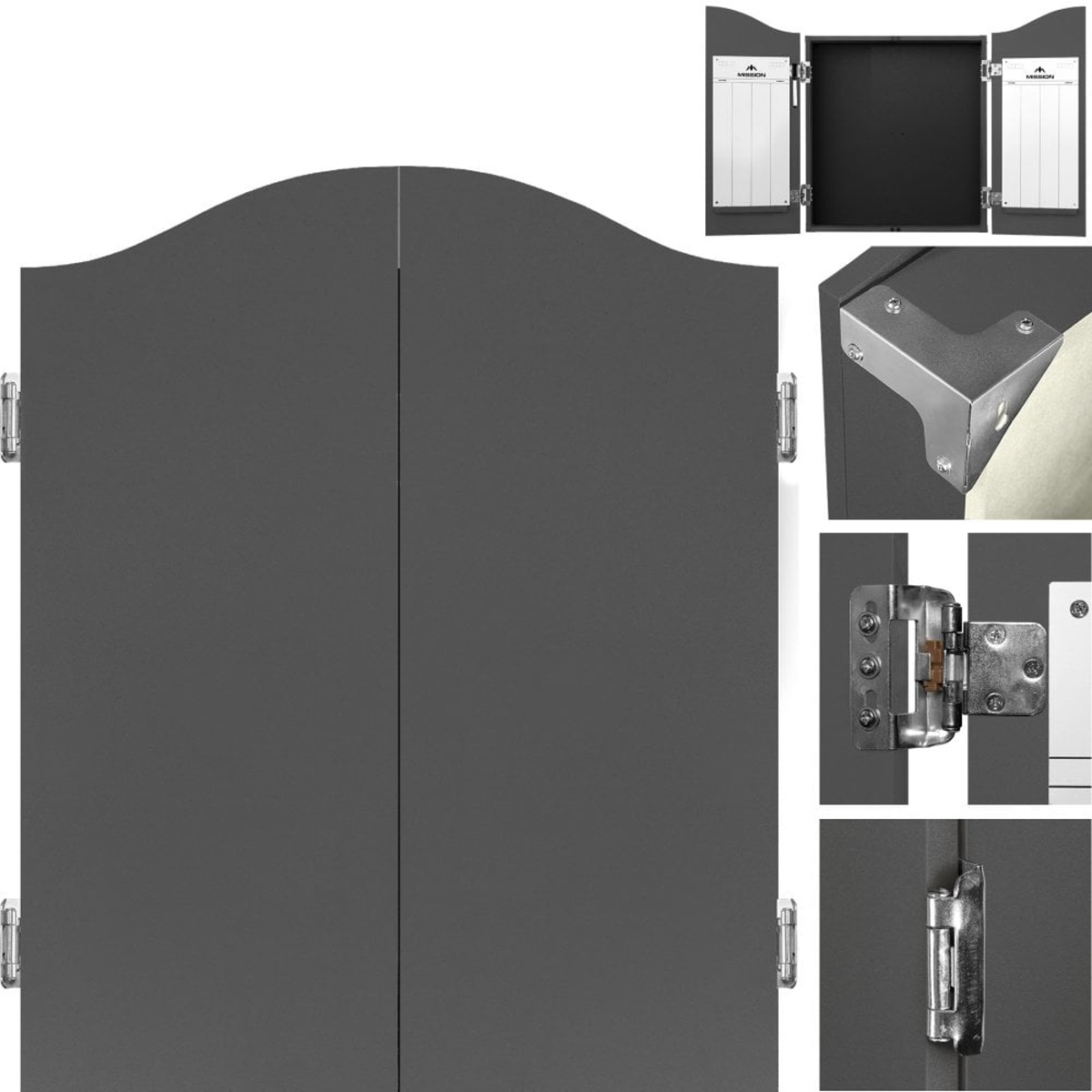 Mission Kabinet Deluxe - Plain Grey