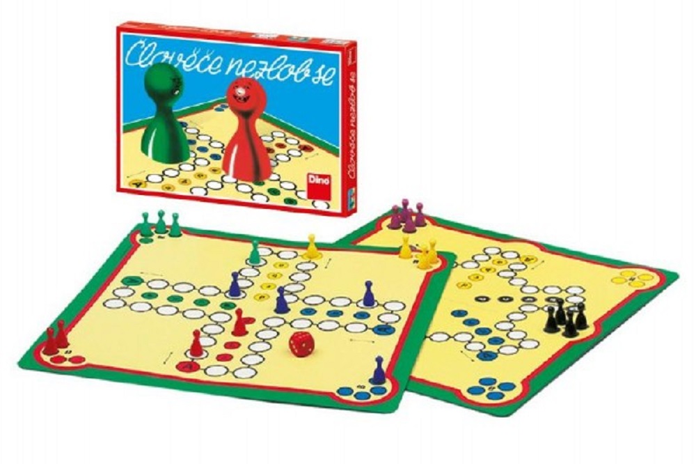 Dino Člověče, nezlob se - společenská hra - v krabici