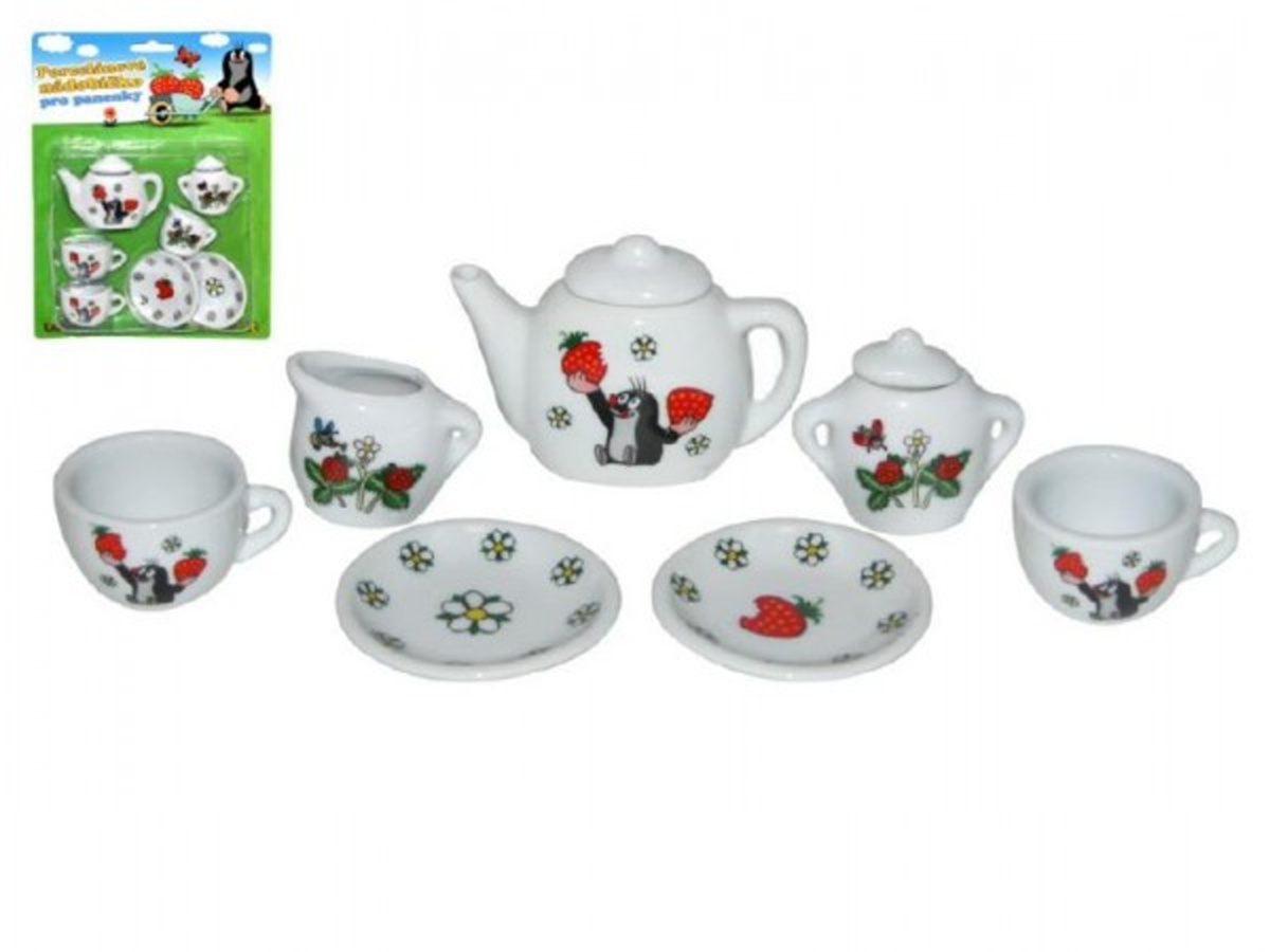 Wiky Nádobí - čajový set Krtek - porcelán