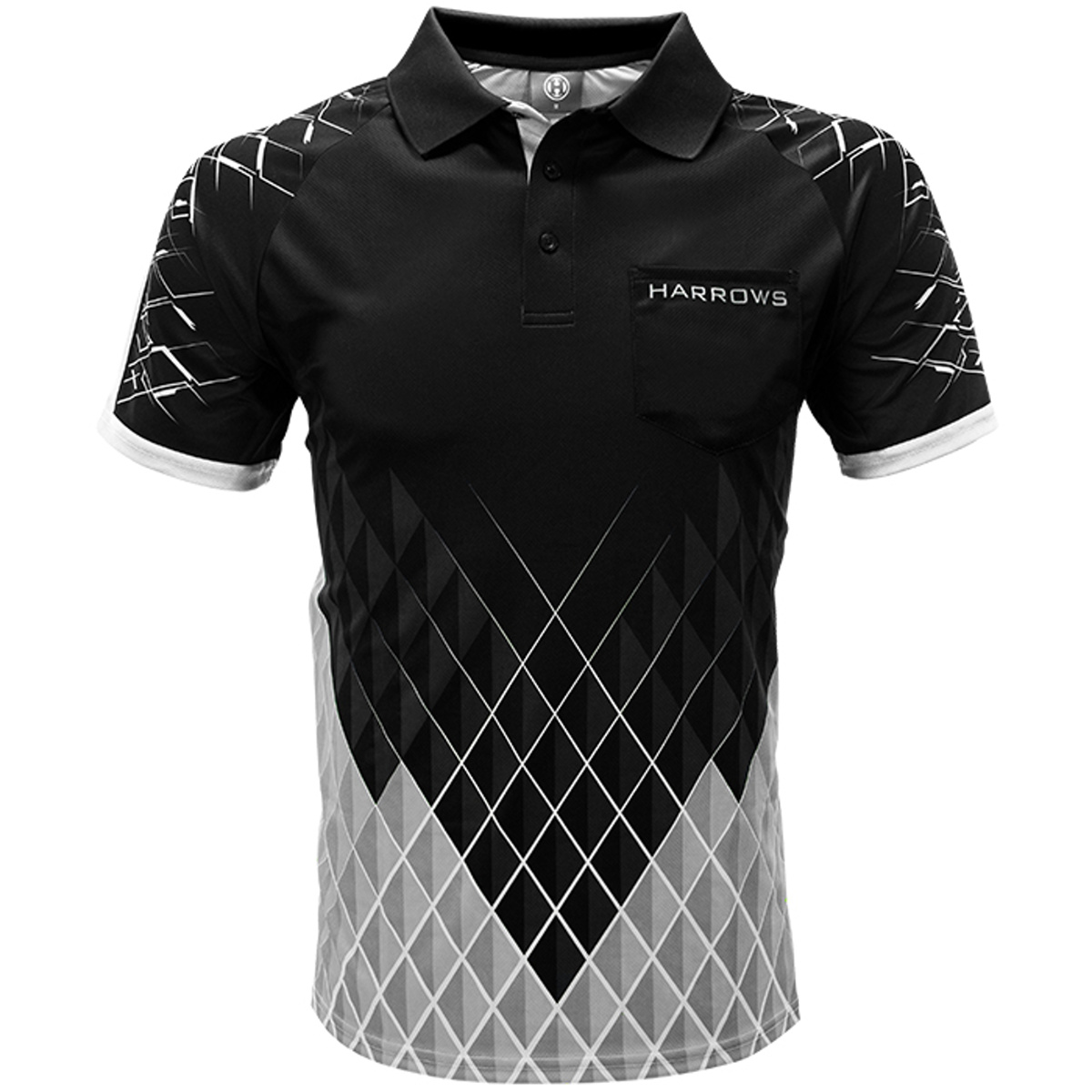 Harrows Košile Paragon - Black & White - XXL