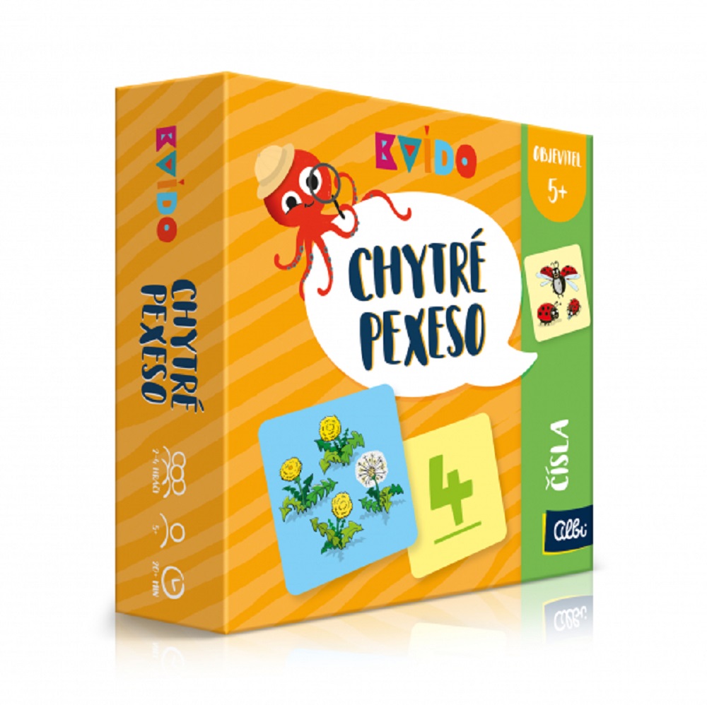 Albi Kvído - Chytré pexeso - Čísla