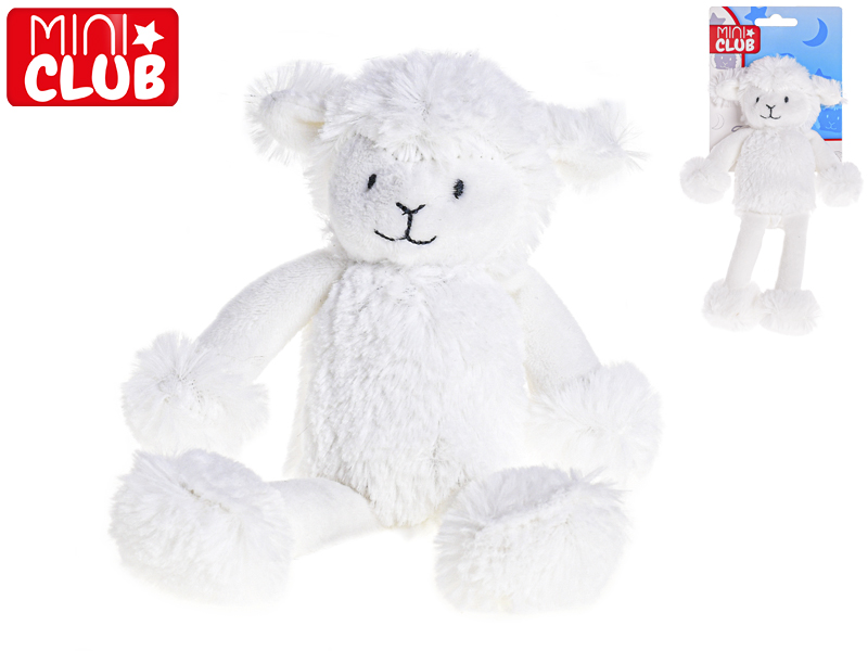 Mikro trading Mini Club - Ovečka plyšová - 18 cm