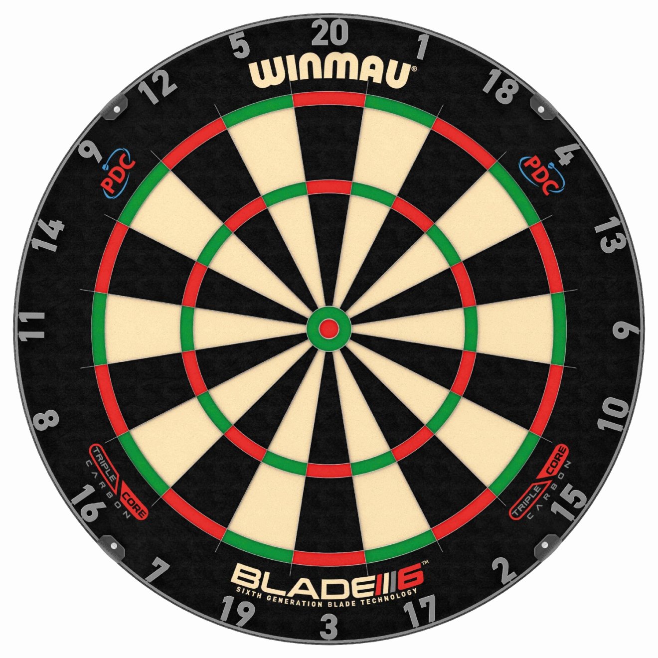Winmau Sisalový terč Blade 6 Triple Core