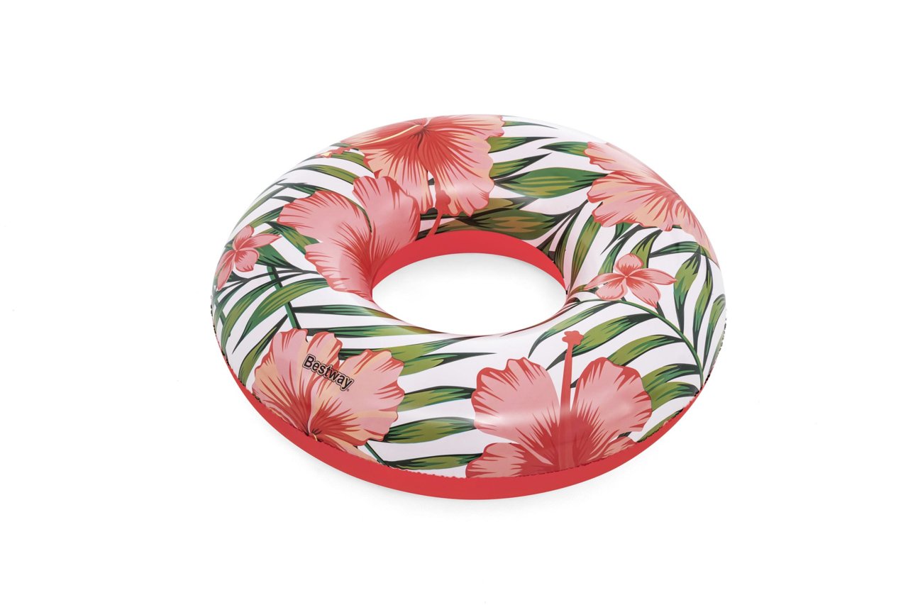 Levně Bestway Nafukovací kruh - Tropical palmy - 2 druhy - průměr 119 cm