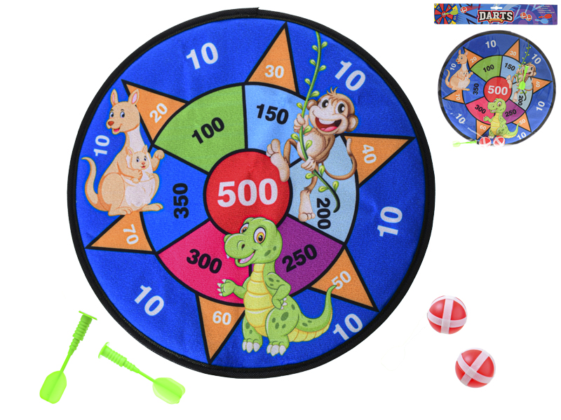 Mikro trading Terč na suchý zip - 35 cm