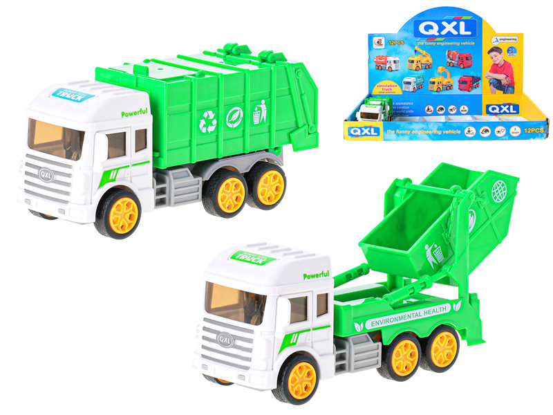 Mikro trading Auto popelářské na setrvačník - 2 druhy