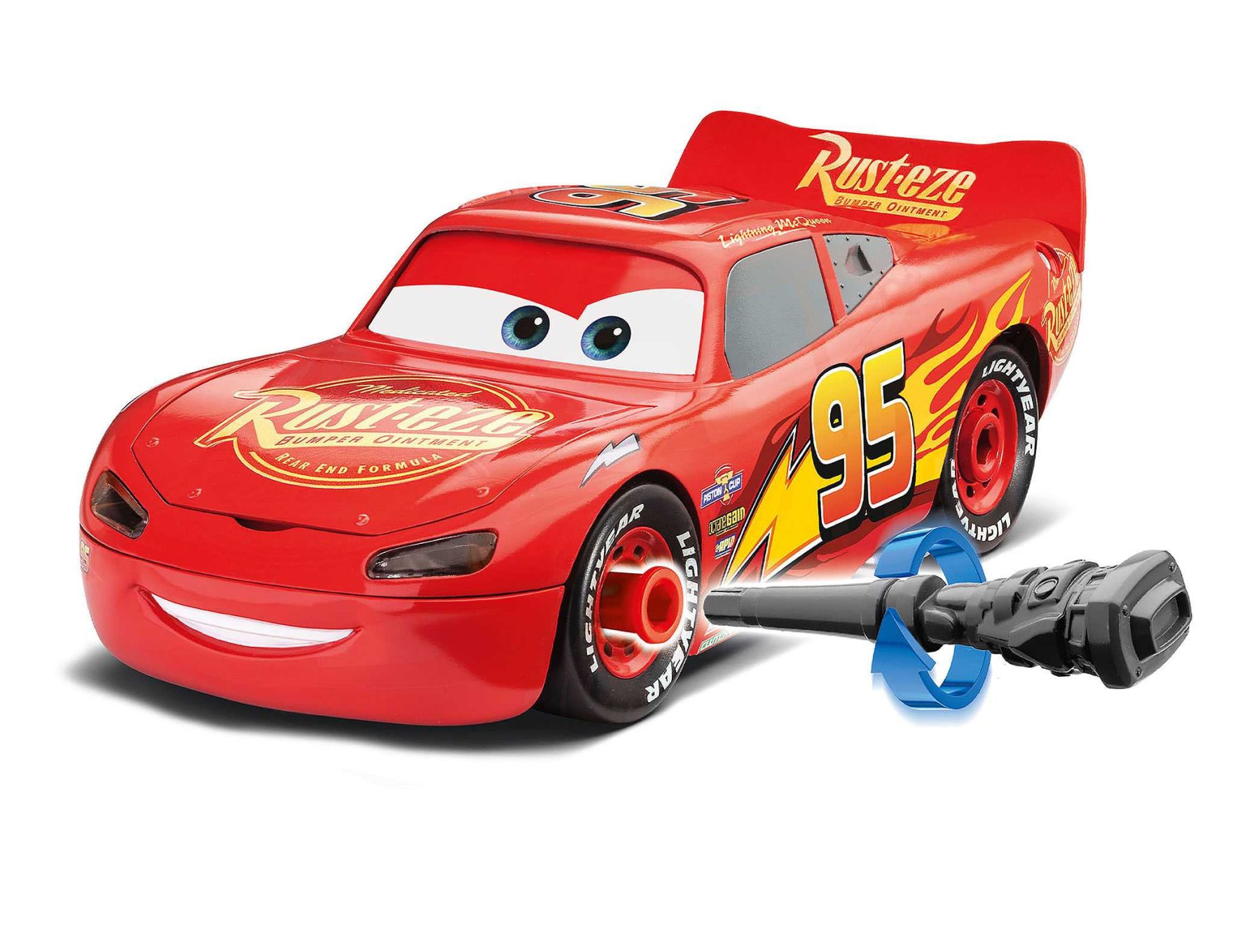 Revell First Construction - Plastikový šroubovací model auta Lightning McQueen