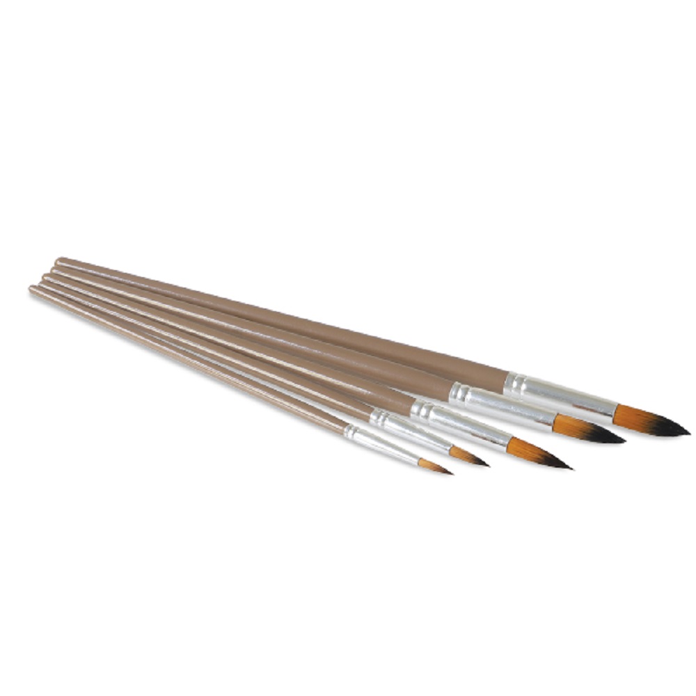 PRIMO Sada štětců PRIMO LUX - 5 ks (kulaté 2, 6, 12, 16, 20)
