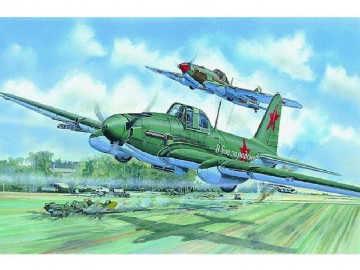 Směr Plastikový model letadla Iljušin IL - 2