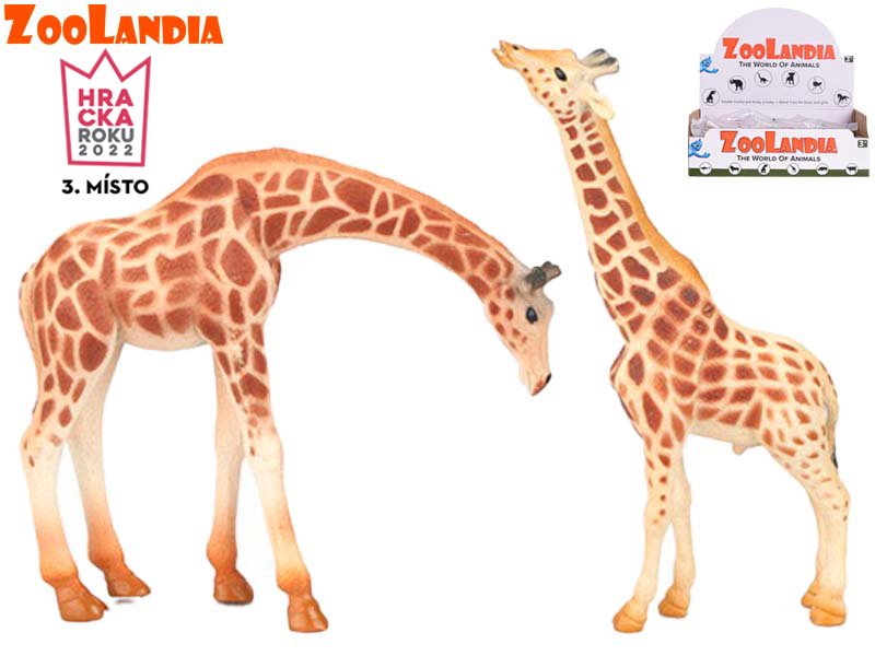 Mikro trading Zoolandia - Žirafa - 13 - 18 cm