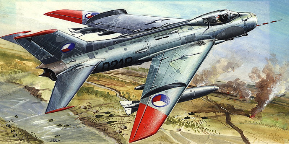 Směr Plastikový model letadla MIG-19S