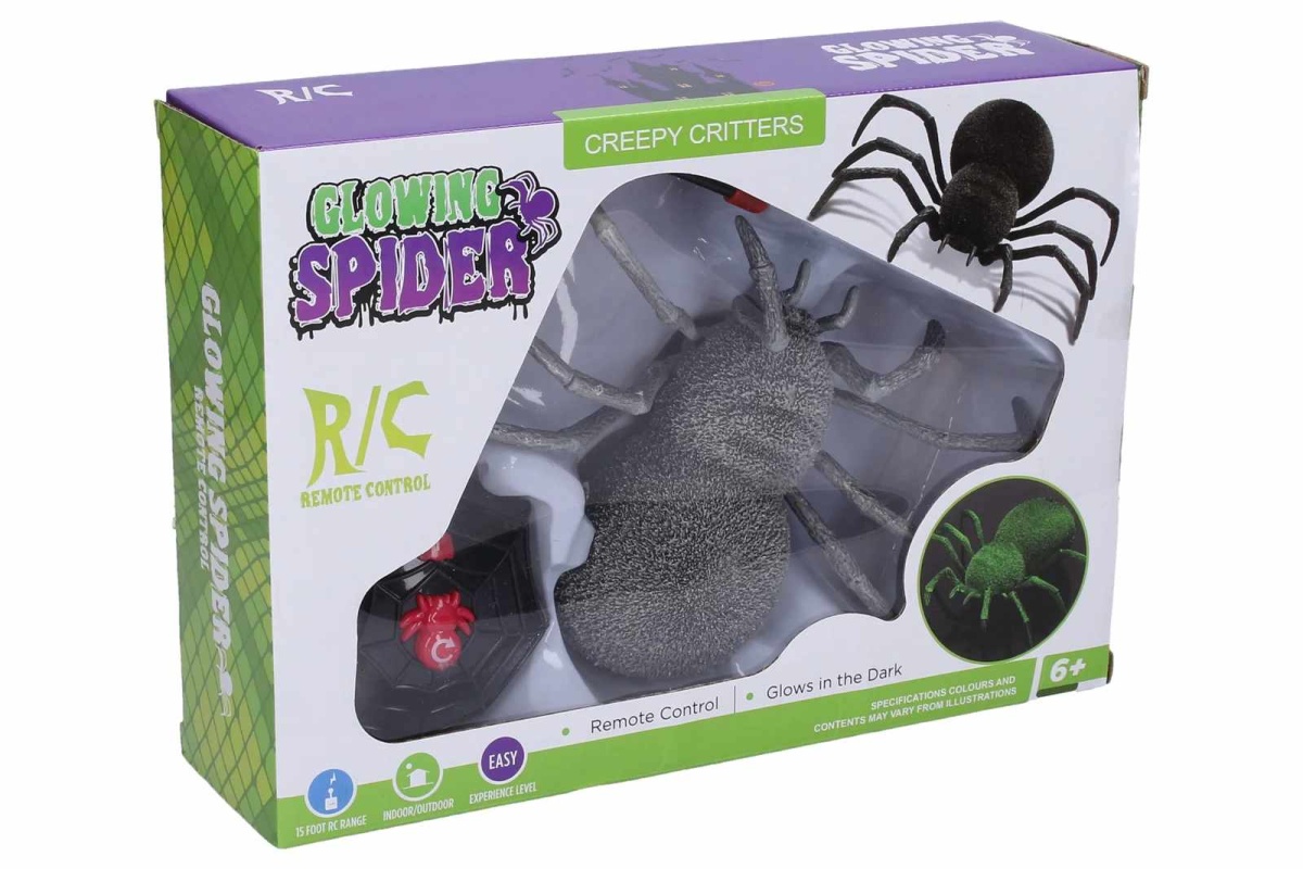 Wiky RC pavouk - 20 cm - svítí ve tmě