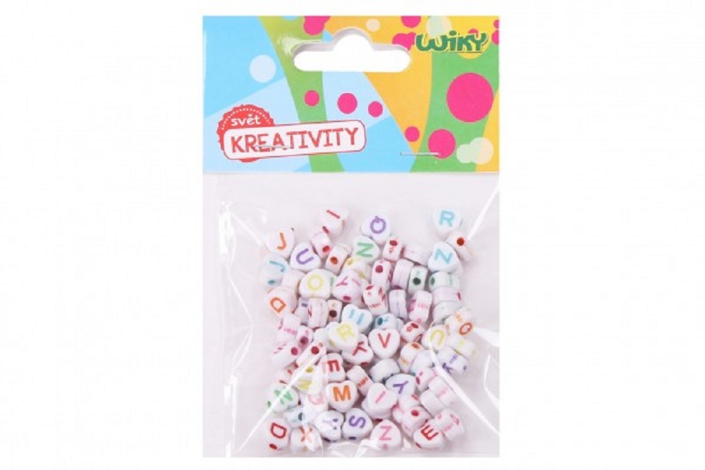 Wiky Korálky barevné - Abeceda