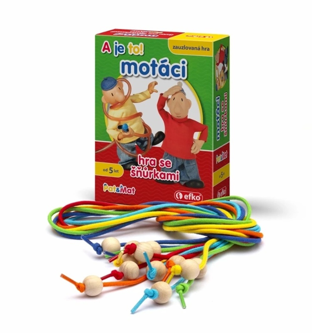 Efko Pat a Mat - Motáci - rodinná hra