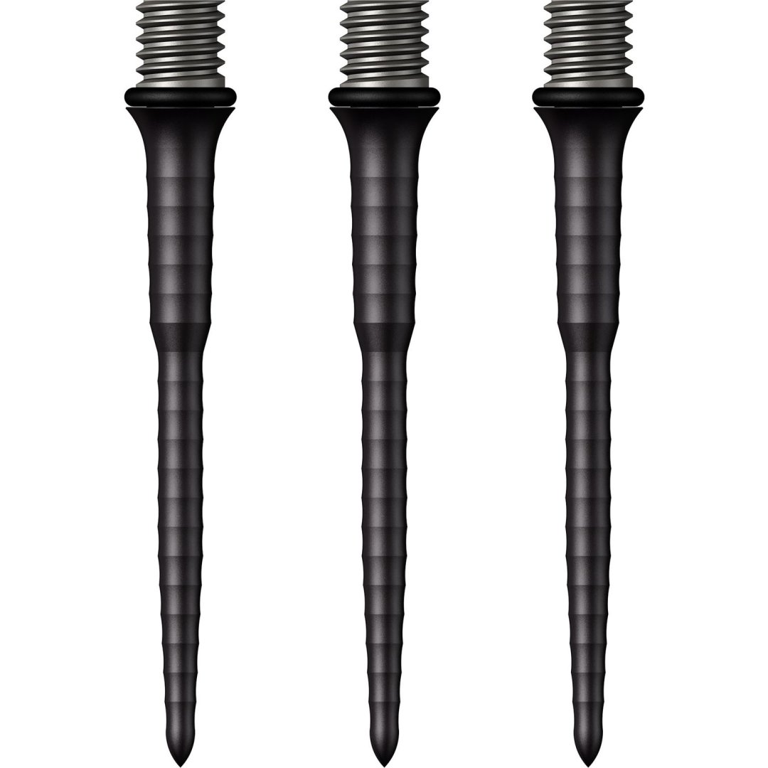 Mission Kovové hroty - Titan Ripple - Black - 34 mm