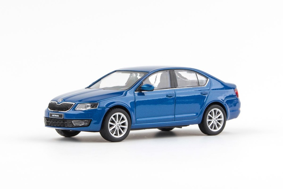 Abrex Škoda Octavia III (2012) - Modrá Race Metalíza