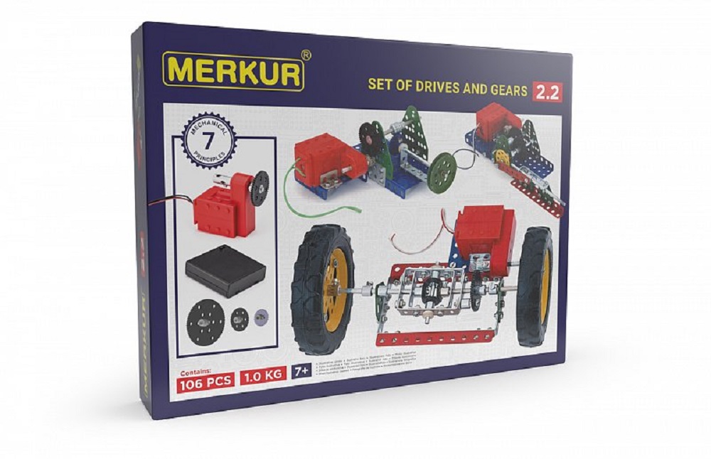 Merkur Stavebnice Merkur - M2.2 Pohony a převody