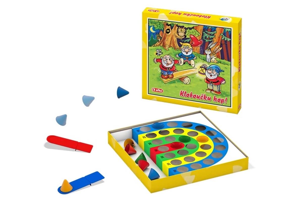 Efko Kloboučku, hop! - dětská hra