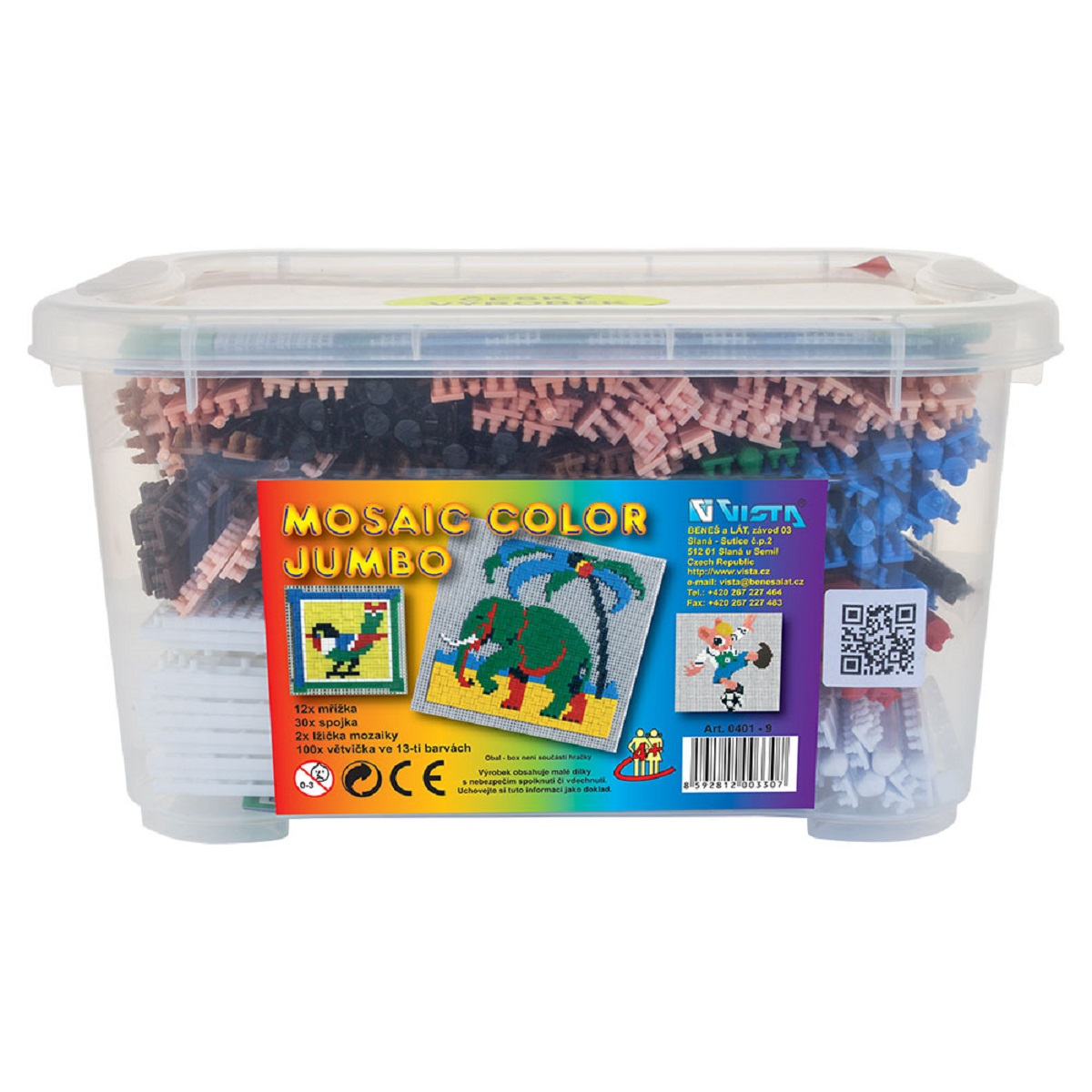 Seva Stavebnice Mosaic Color Jumbo