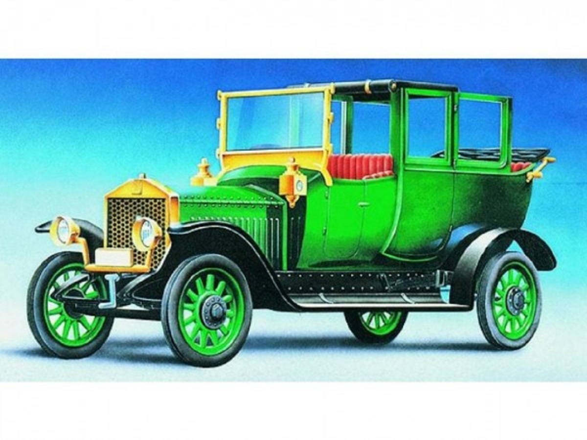 Směr Plastikový model auta Rolls Royce Silver Ghost" 1911"