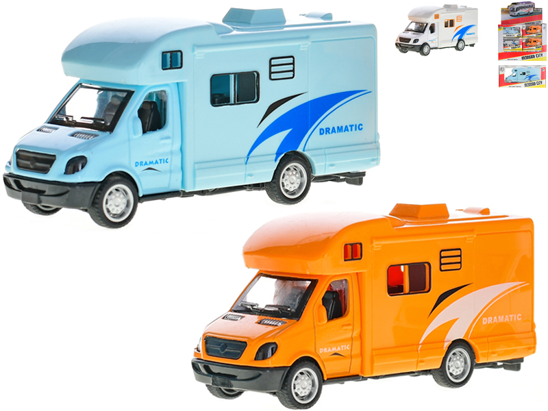 Mikro trading Auto karavan na zpětný chod - 11 cm