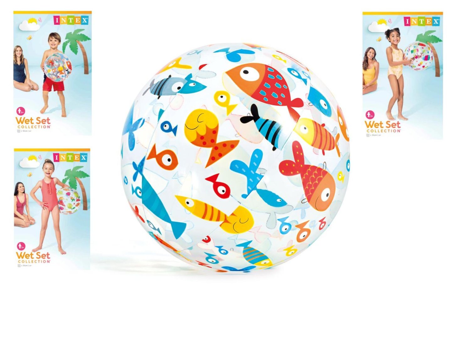 Intex Míč nafukovací - 51 cm - mořský svět